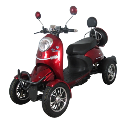 Cheap 4 Big Wheel Full Suspension Electric Mobility Scooter with Electric brake